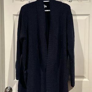 Dark blue oversized sweater